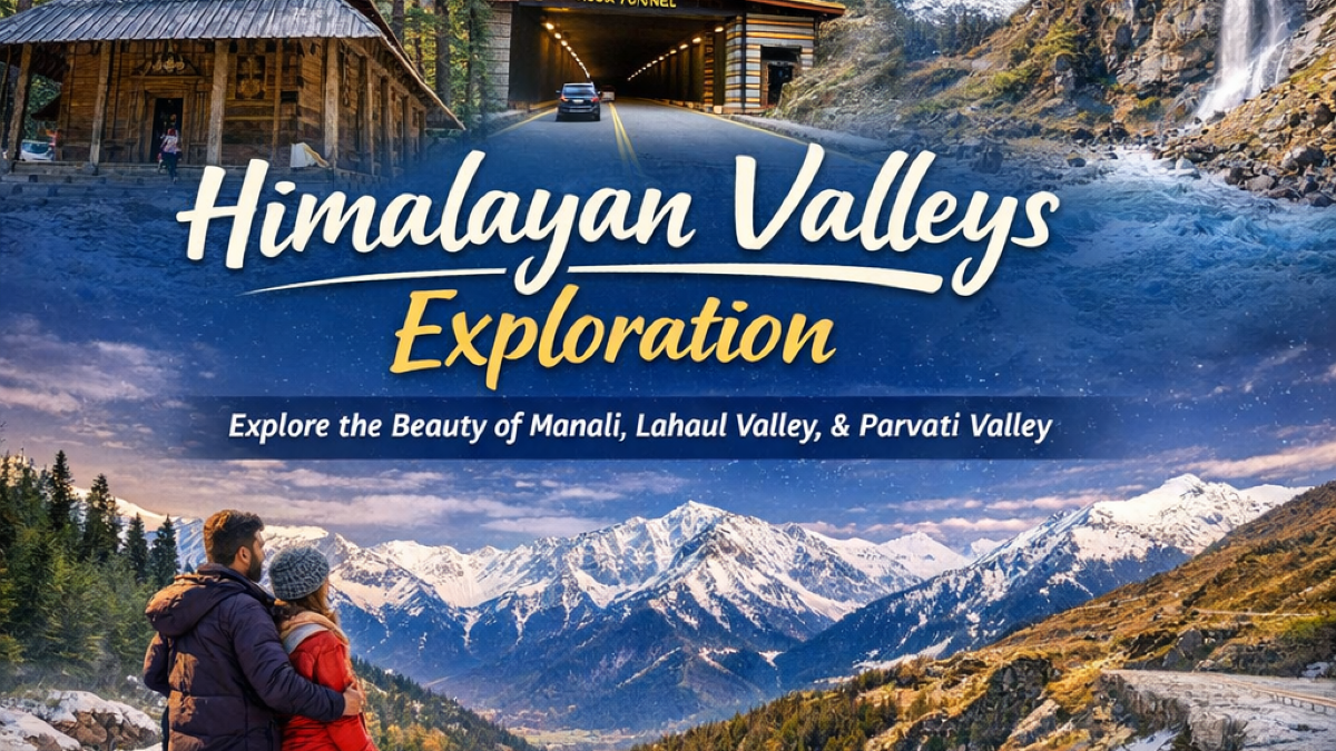 Snow Peaks & Valley Retreat – Manali Sissu Kasol Tour tour package image 1