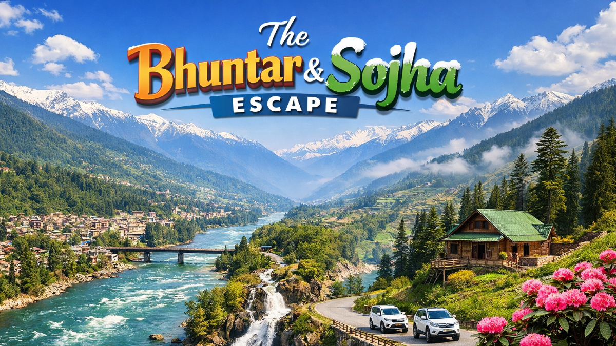 Valley of Serenity: The Bhuntar & Sojha Escape tour package image 1